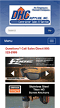 Mobile Screenshot of dhcsupplies.com